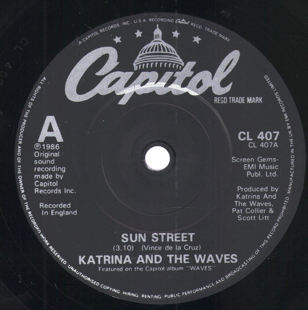 Katrina And The Waves - Sun Street - 7 Inch