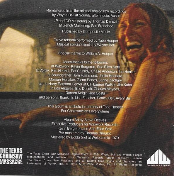 Tobe Hooper and Wayne Bell - Texas Chain Saw Massacre (Original Motion Picture Score) - Cd Set