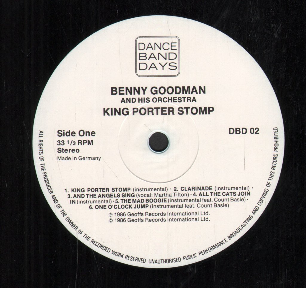 Benny Goodman - King Porter Stomp - Lp