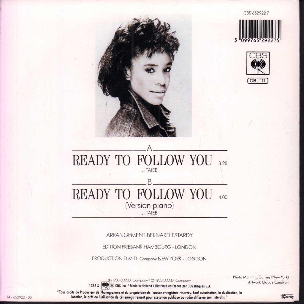 Dana Dawson - Ready To Follow You - 7 Inch