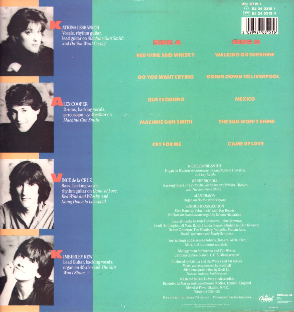 Katrina And The Waves - Katrina And The Waves - Lp