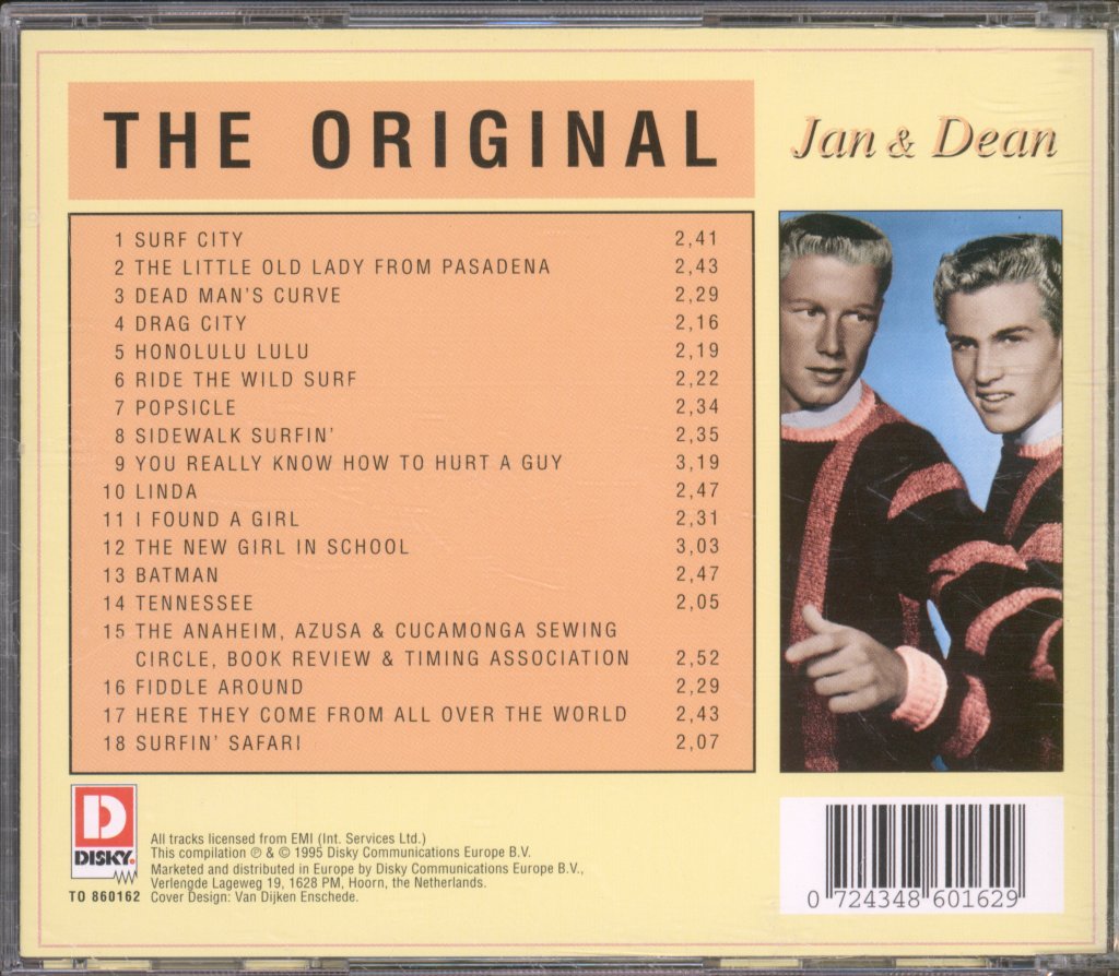 Jan And Dean - Original - Cd