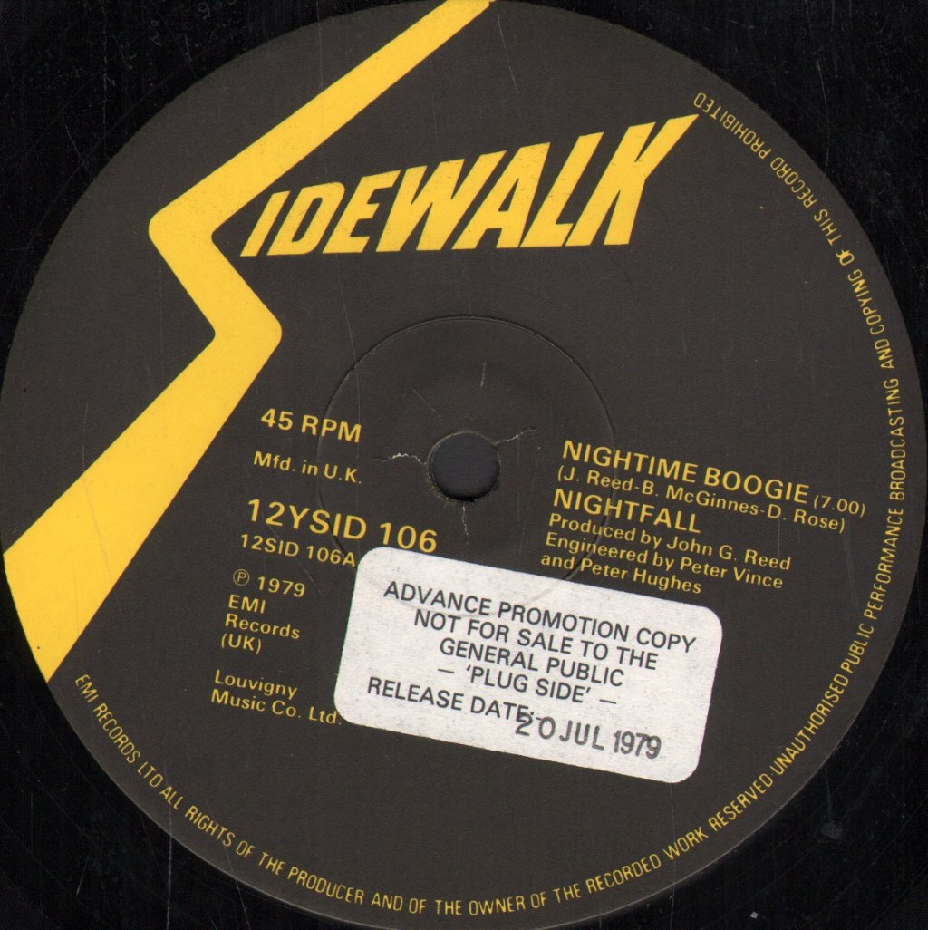 Nightfall - Nightime Boogie - 12 Inch