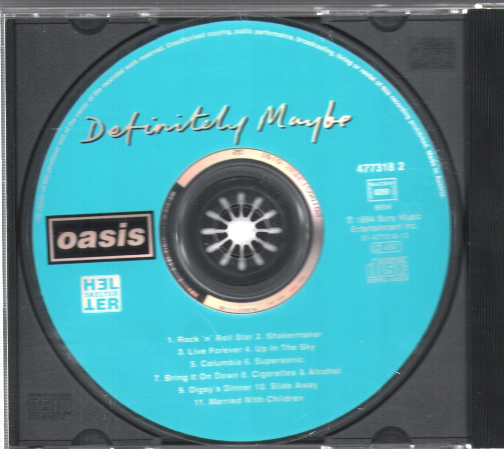 Oasis - Definitely Maybe - Cd