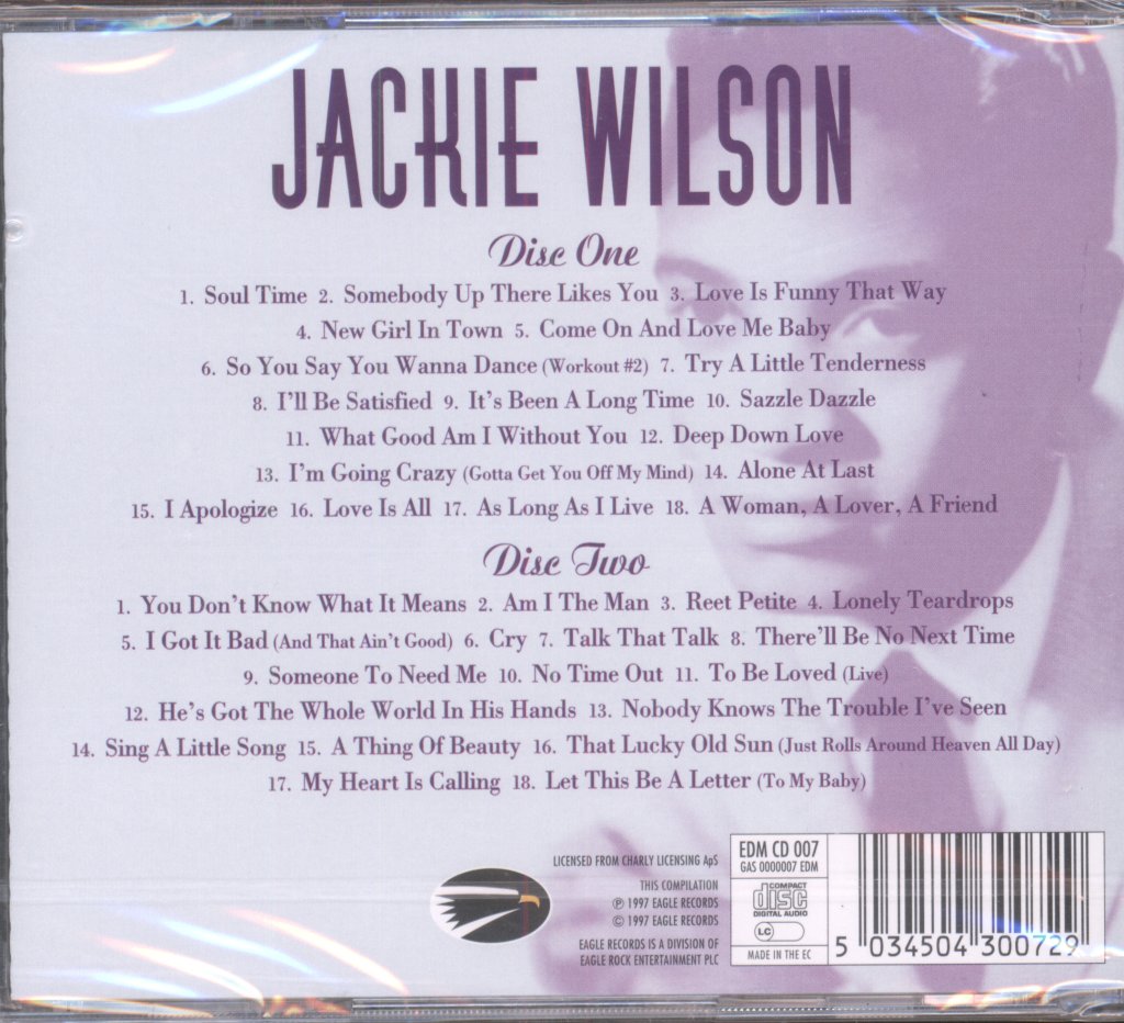 Jackie Wilson - Masters - Double Cd