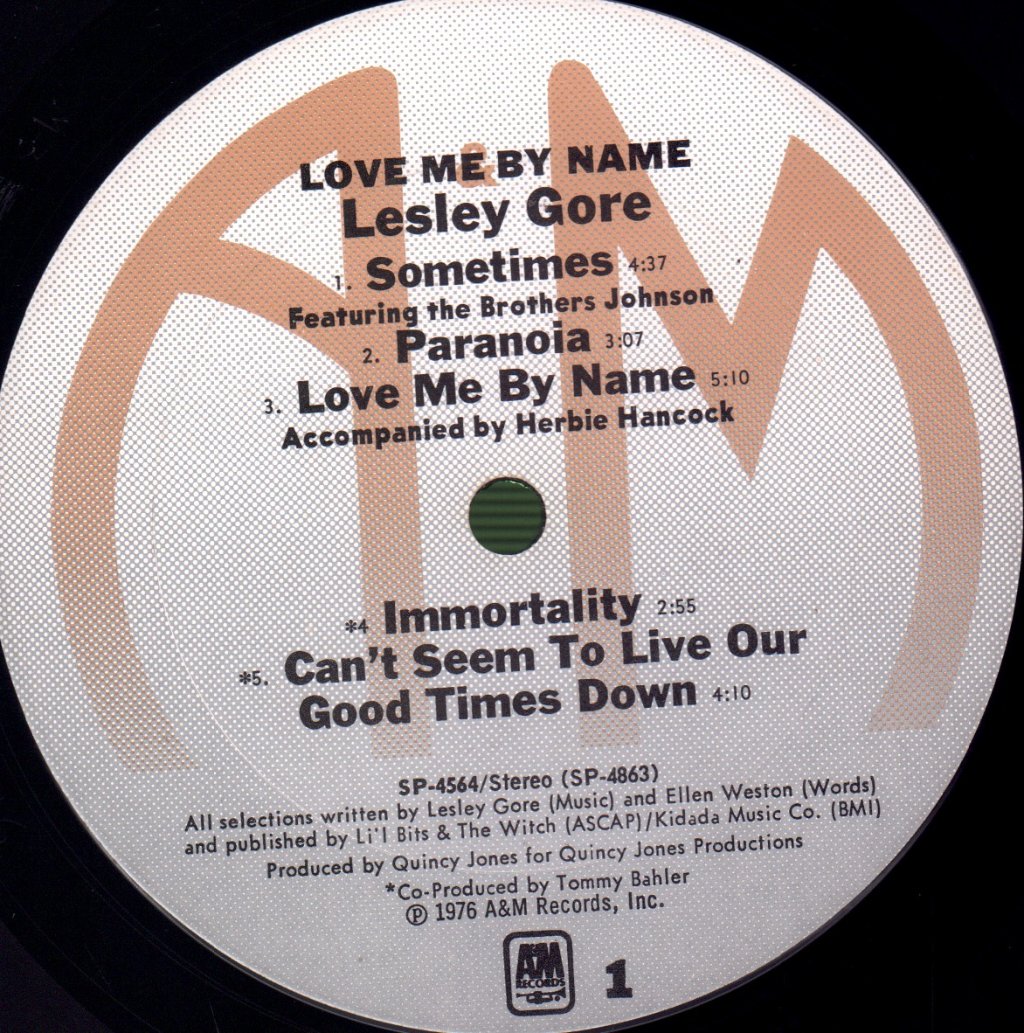 Lesley Gore - Love Me By Name - Lp
