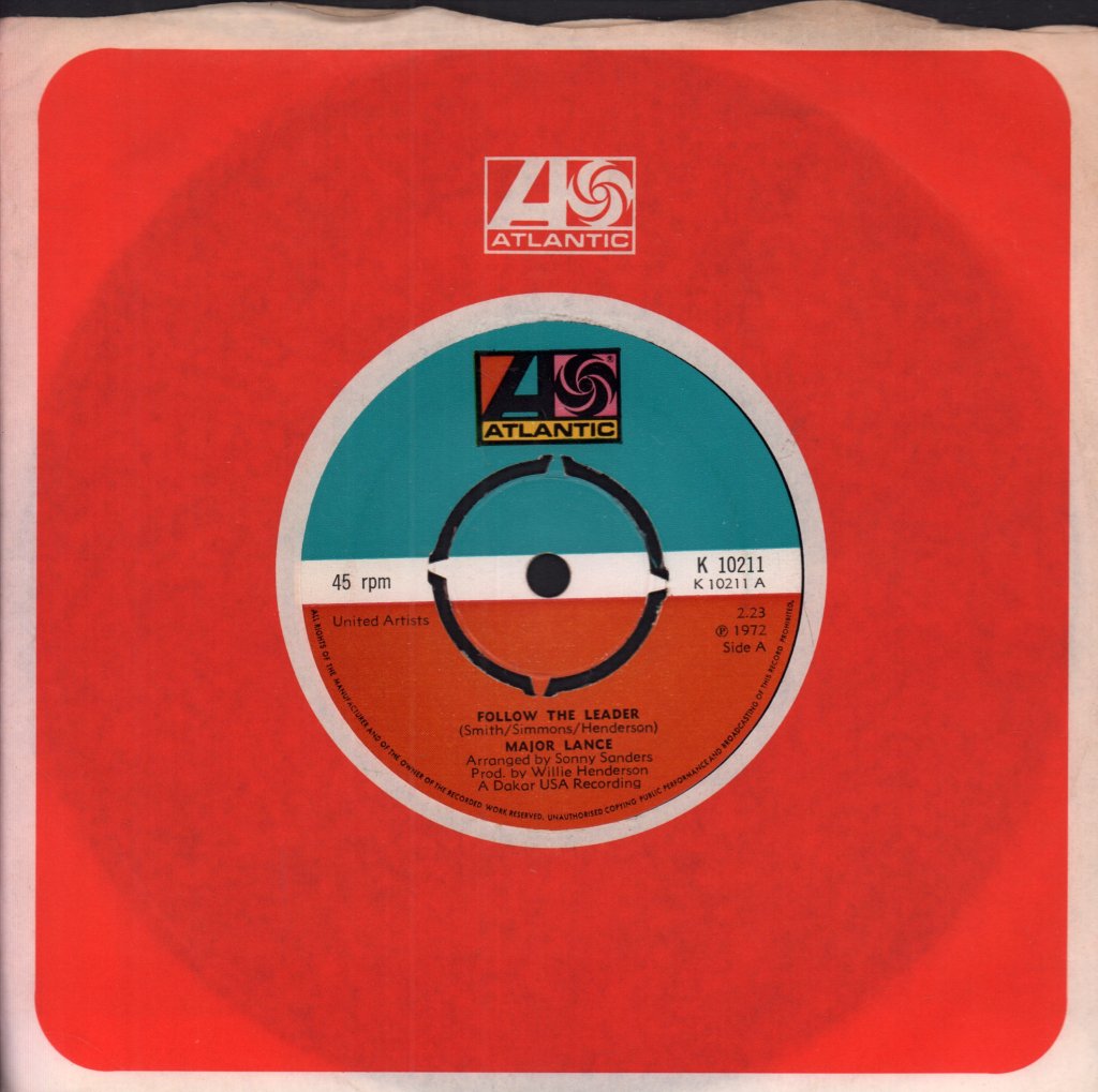Major Lance - Follow The Leader - 7 Inch