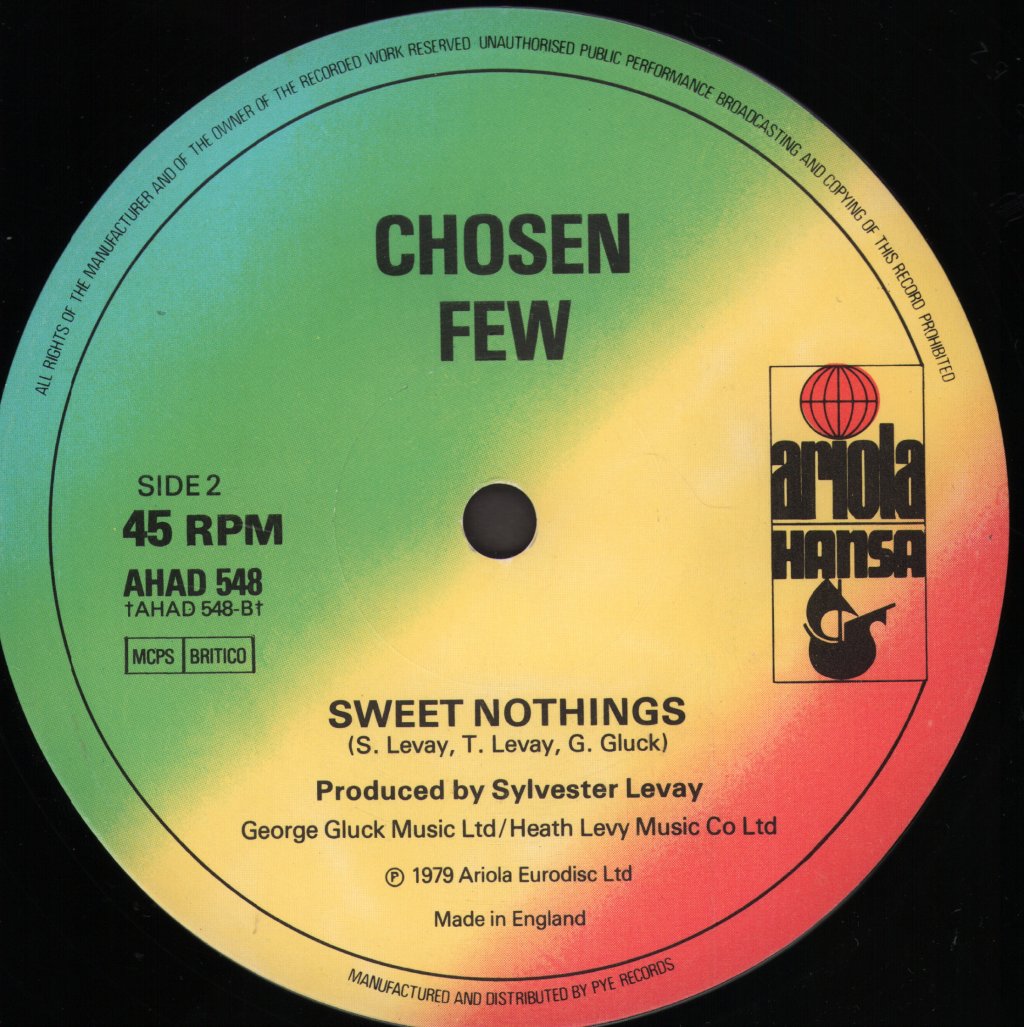 Chosen Few (70'S Group) - Boogie Army - 12 Inch