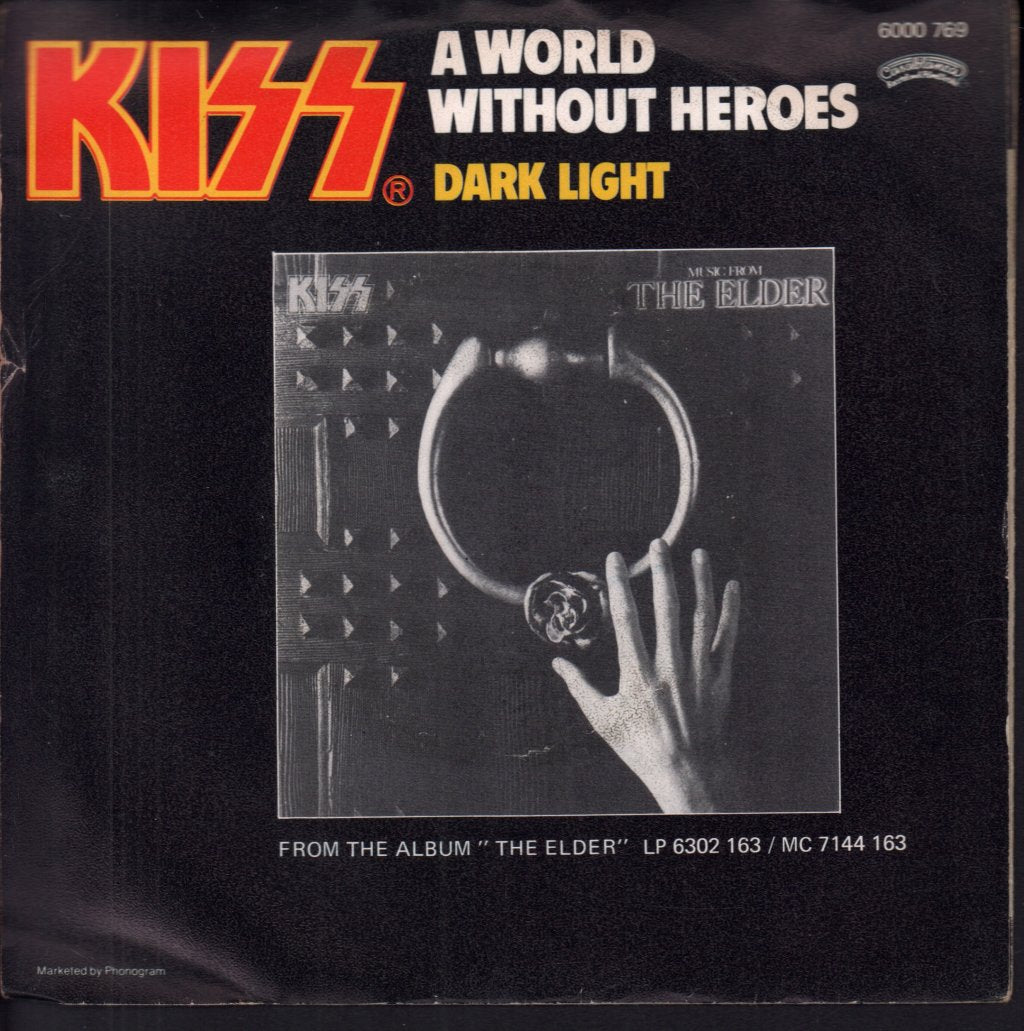 Kiss - A World Without Heroes - 7 Inch