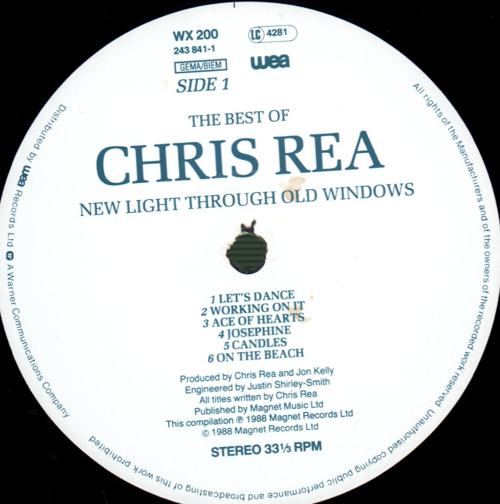 Chris Rea - New Light Through Old Windows (Best Of) - Lp