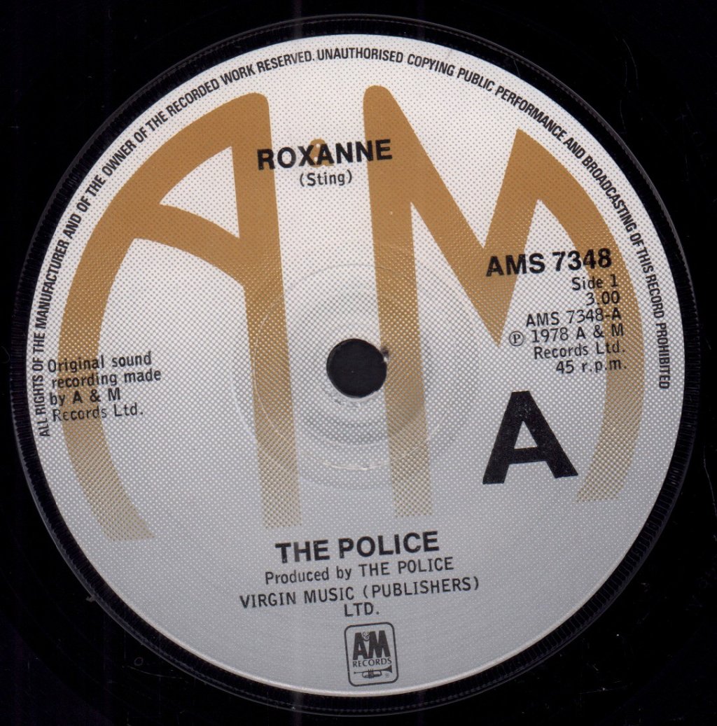 Police - Roxanne - 7 Inch