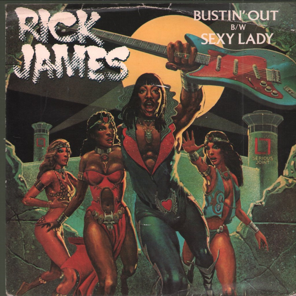 Rick James - Bustin' Out - 7 Inch