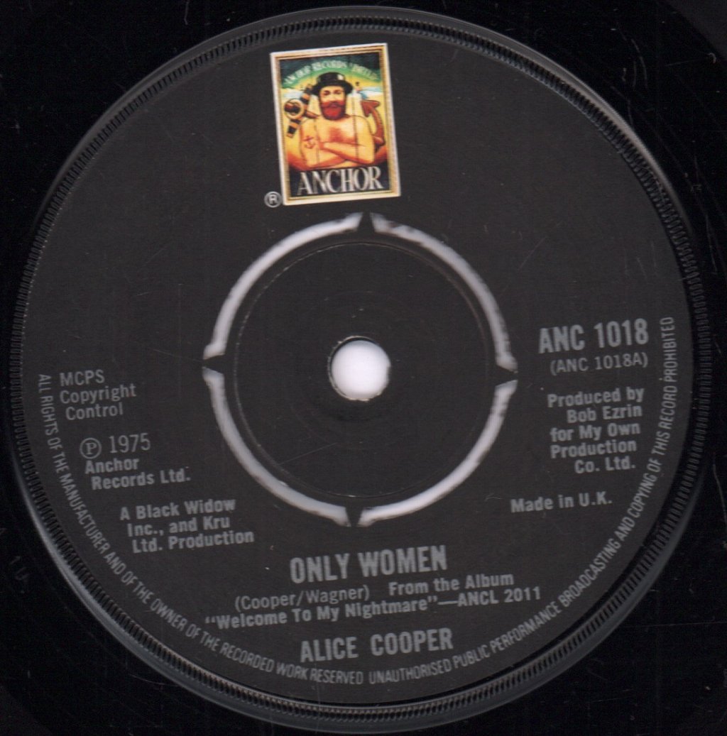 Alice Cooper - Only Women - 7 Inch
