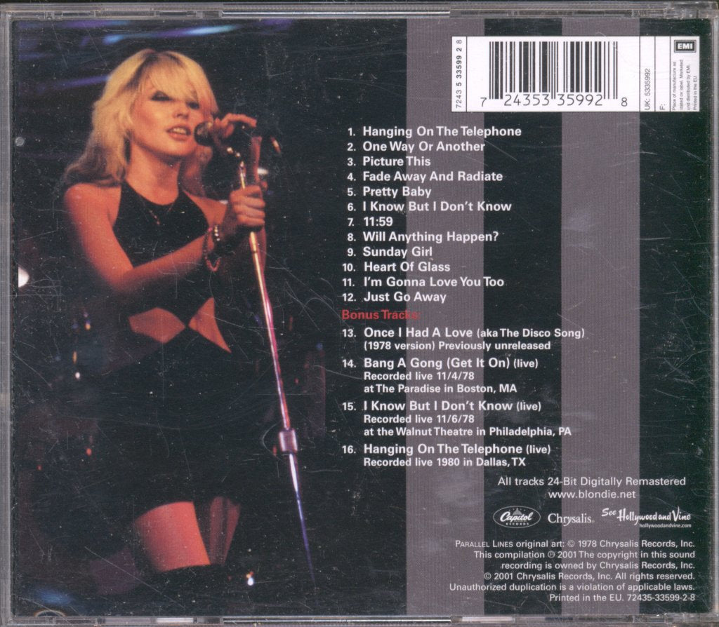 Blondie - Parallel Lines - Cd