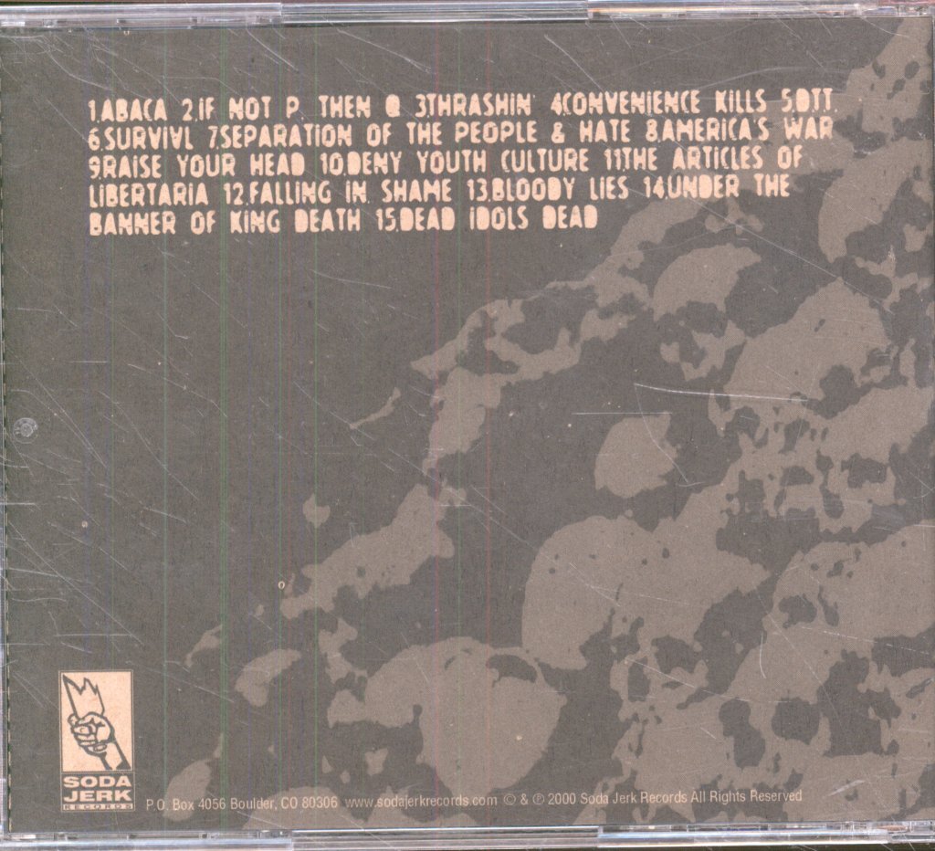 Crispus Attucks - Destroy The Teacher - Cd