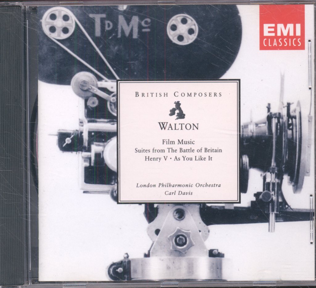 Carl Davis, London Philharmonic Orchestra - William Walton - Film Music - Cd