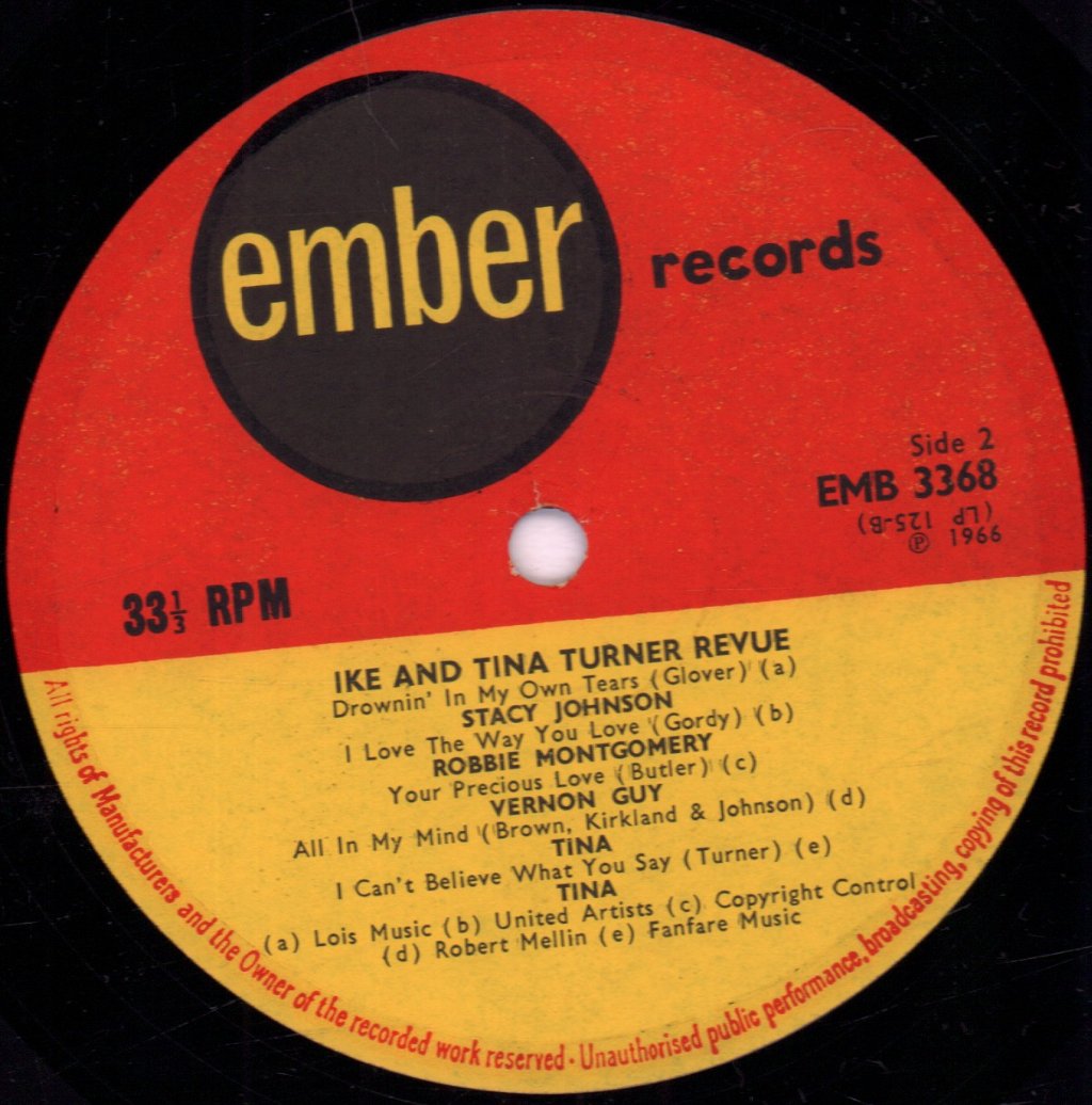 ike and tina turner revue - Live - Lp