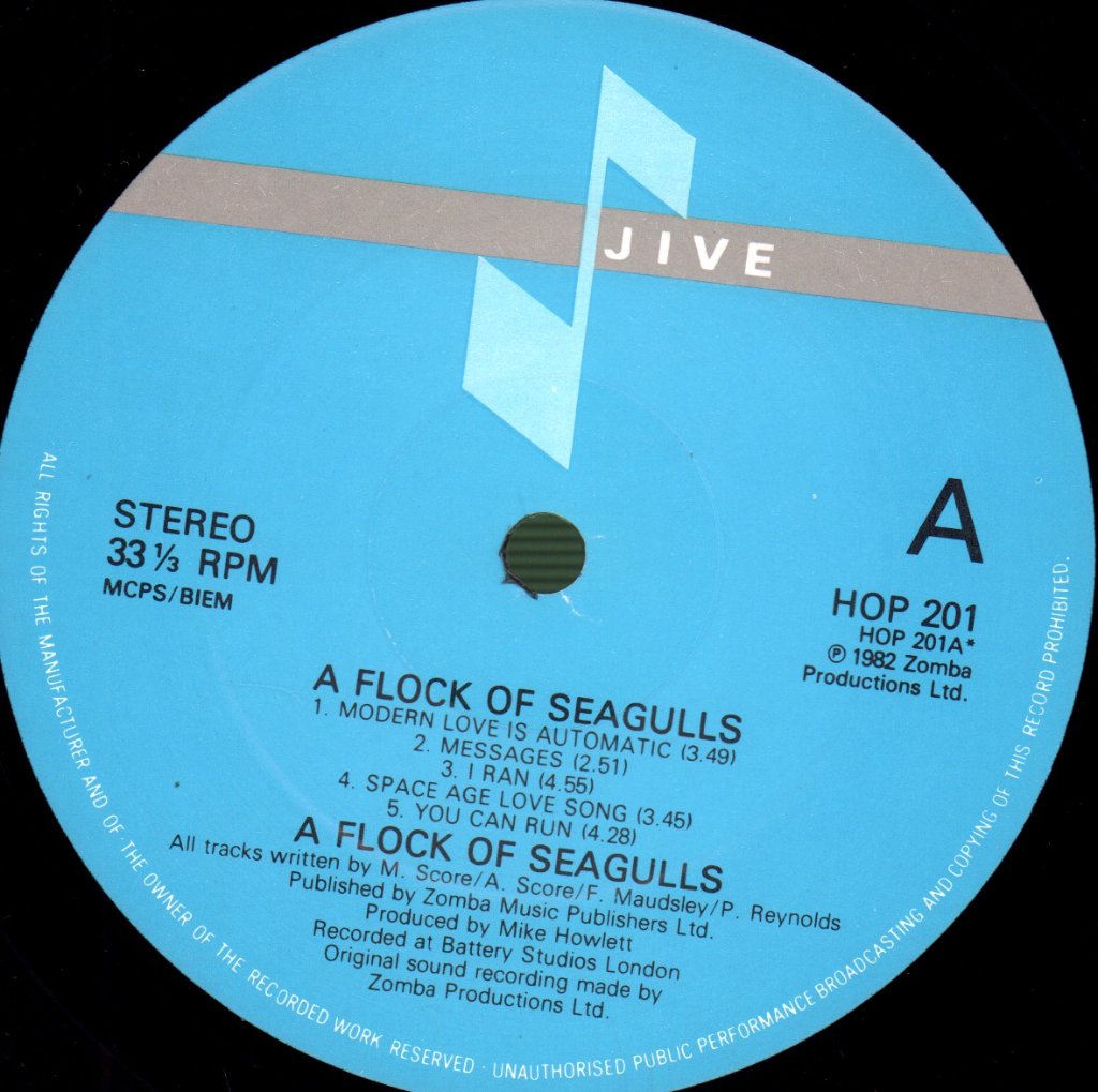 A Flock Of Seagulls - A Flock Of Seagulls - Lp