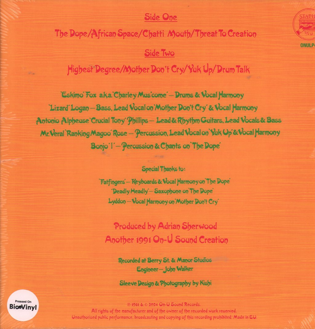 Creation Rebel - Psychotic Jonkanoo - Lp