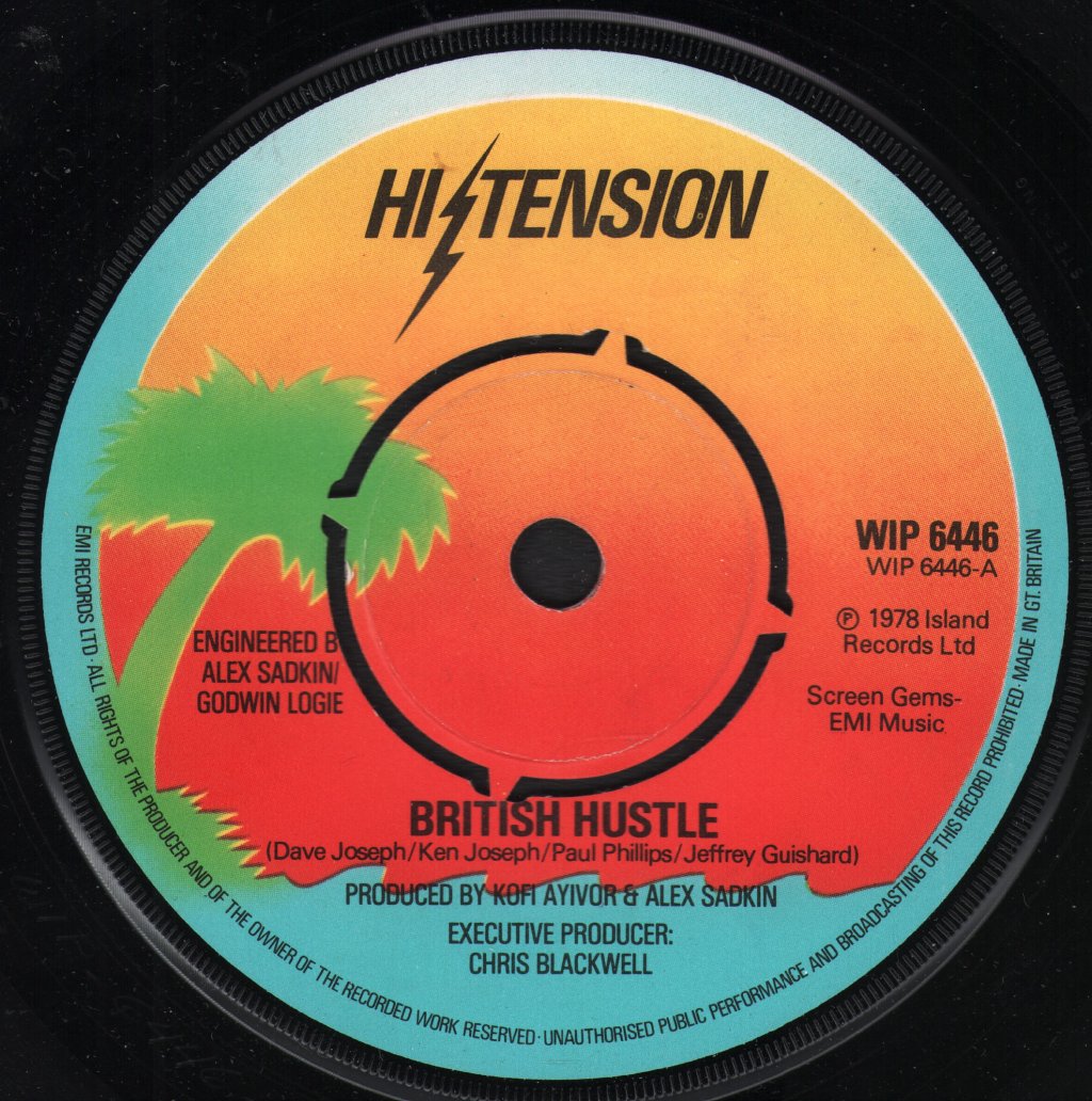 Hi Tension - British Hustle - 7 Inch