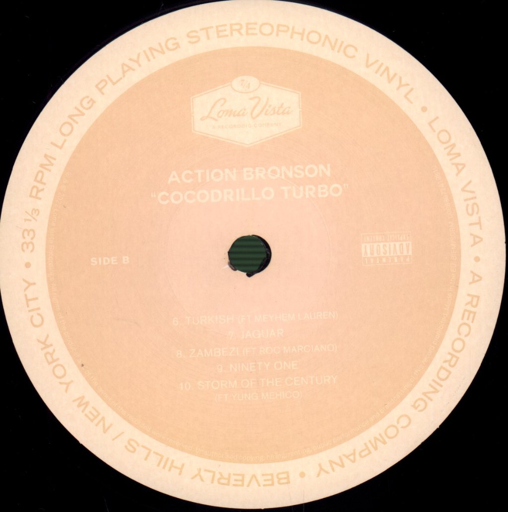 Action Bronson - Cocodrillo Turbo - Lp