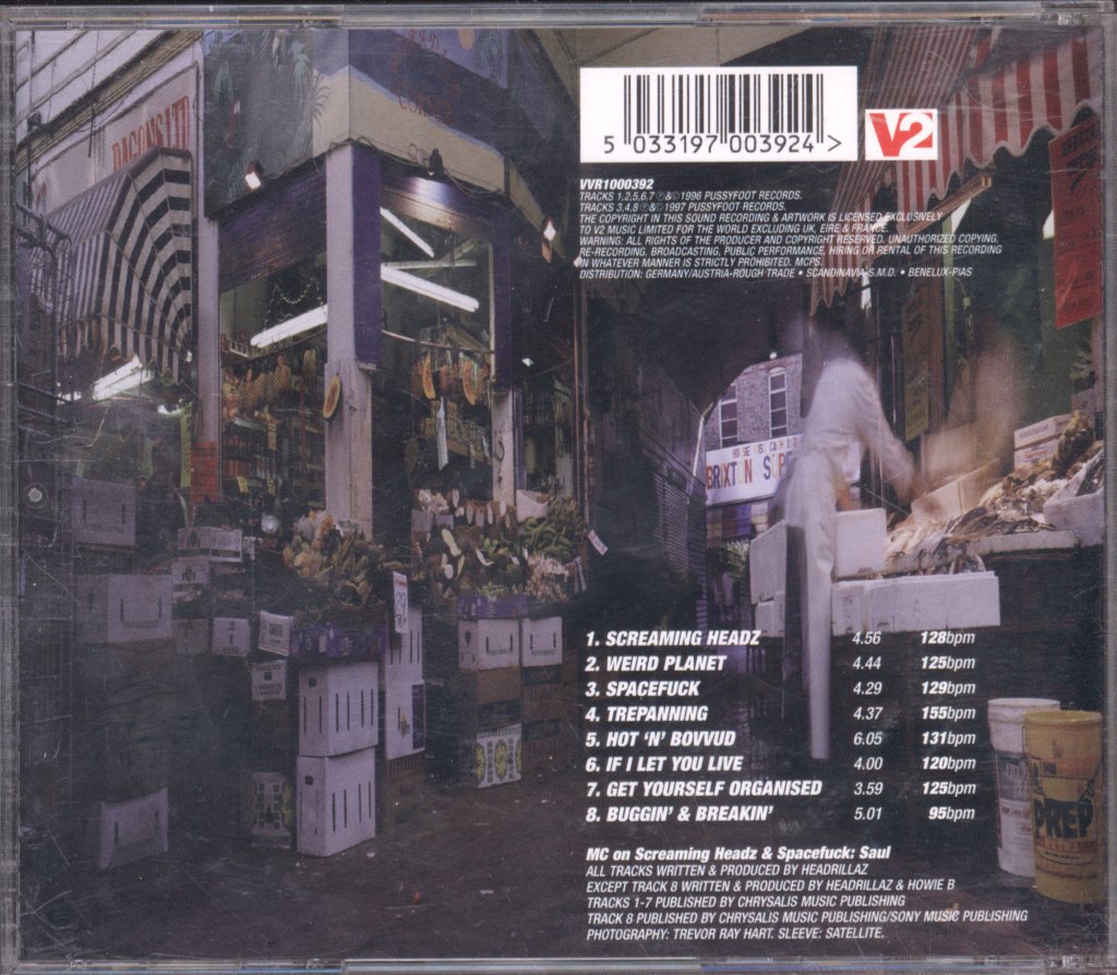 Headrillaz - Coldharbour Rocks - Cd