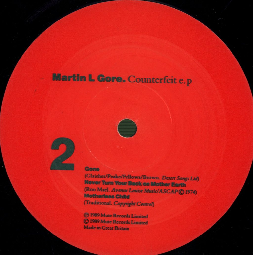 Martin L. Gore - Counterfeit E.P - 12 Inch