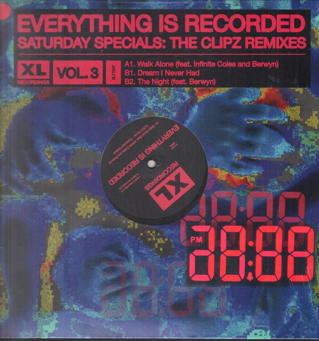 Everything Is Recorded - Saturday Specials: the Clipz Remixes Vol. 3 - 12 Inch