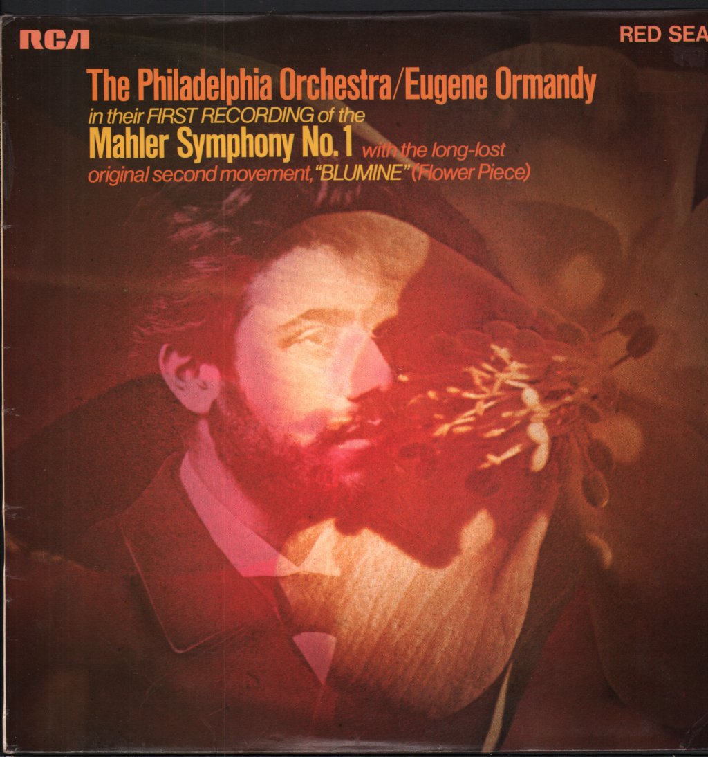 Eugene Ormandy / Philadelphia Orchestra - Symphony No. 1:  With The Long-Lost Original Second Movement, "Blumine" (Flower Piece) - Lp