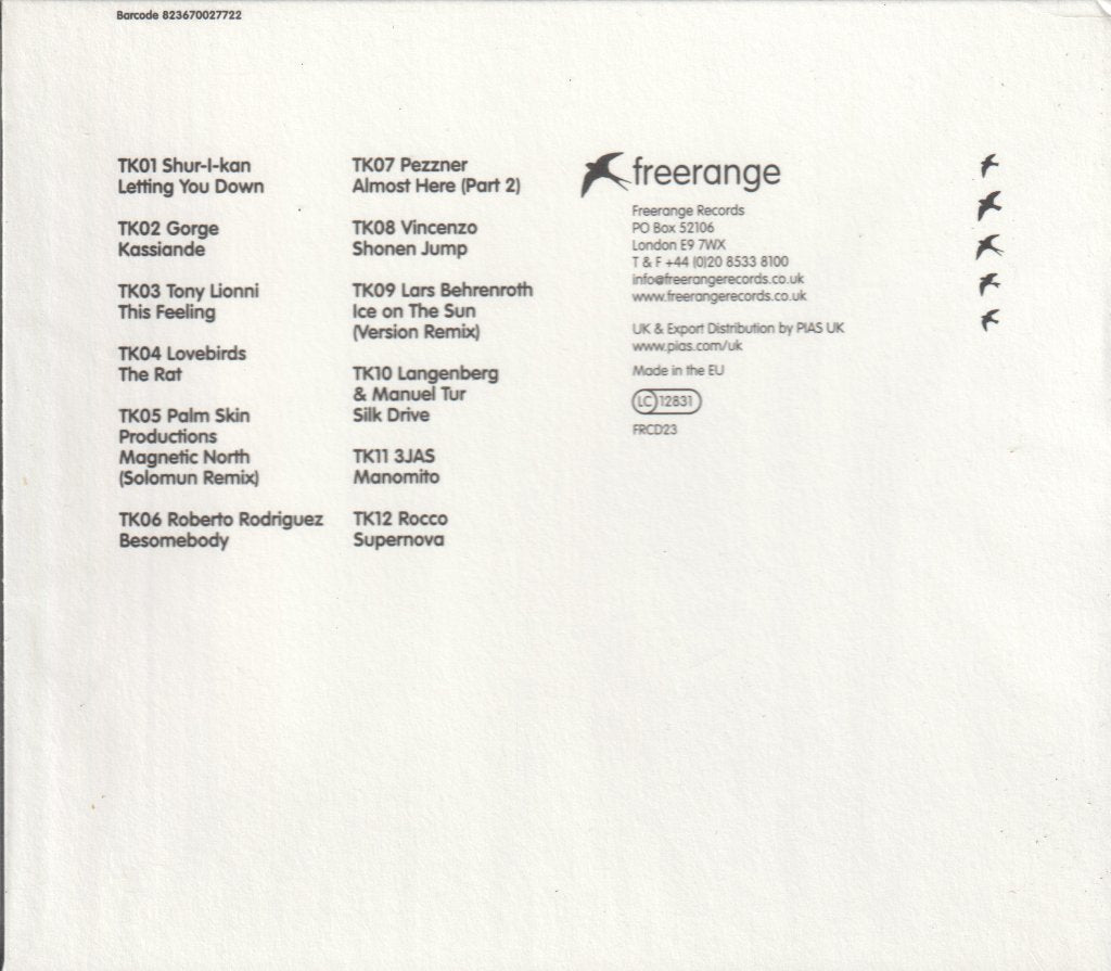 Various Artists - Freerange Record Colour Series White 06 - Cd