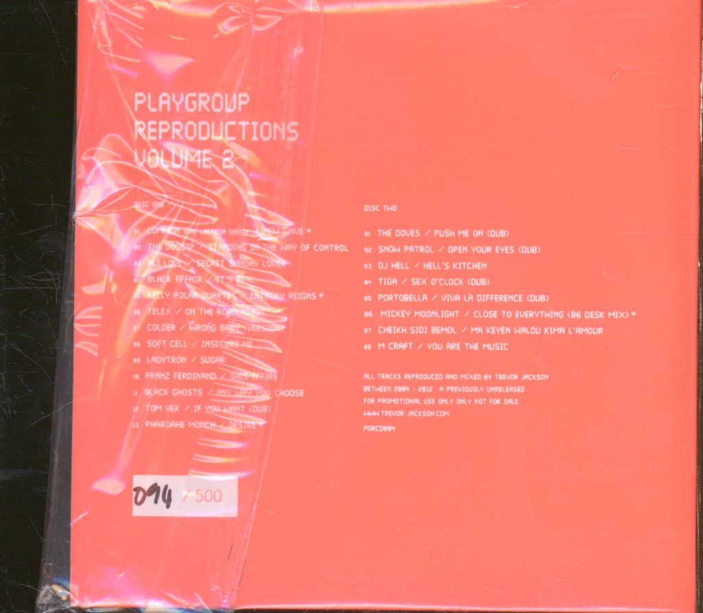Playgroup - Reproductions Volume 2 - Double Cd