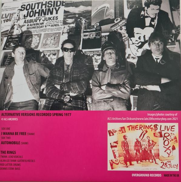 rings (punk) - I Wanna Be Free - 7 Inch