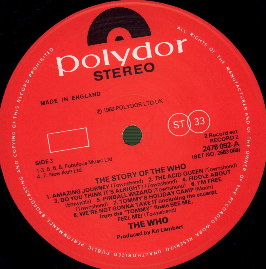 Who - Story Of - Double Lp