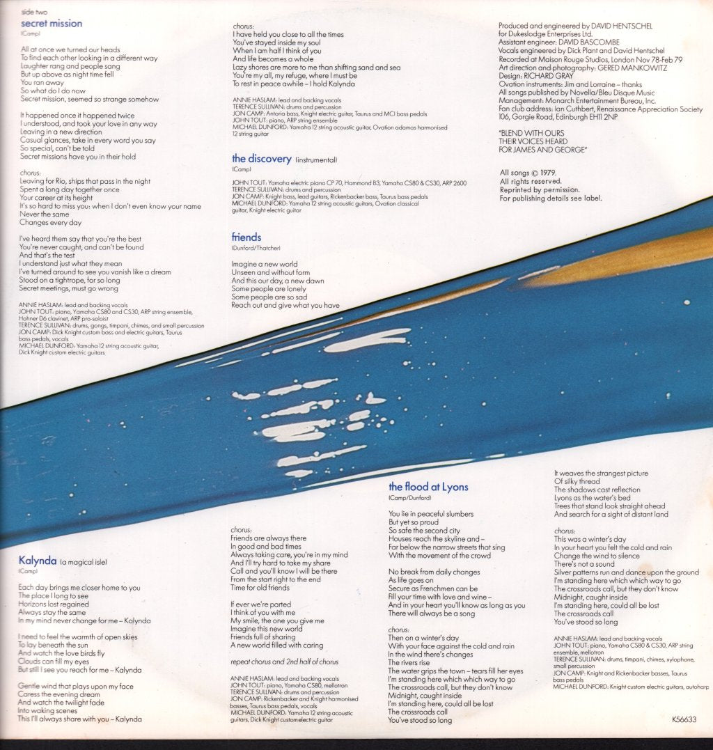 Renaissance (Rock/Prog Group) - Azure D'or - Lp