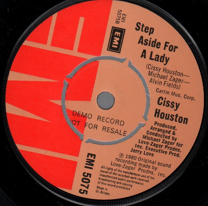 Cissy Houston - It Doesn't Only Happen At Night / Step Aside For A Lady - 7 Inch
