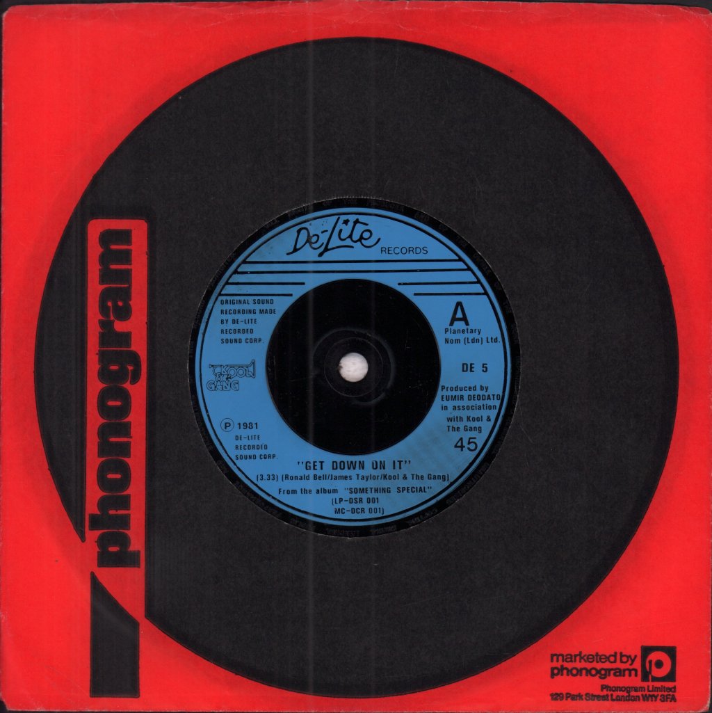 Kool And The Gang - Get Down On It - 7 Inch