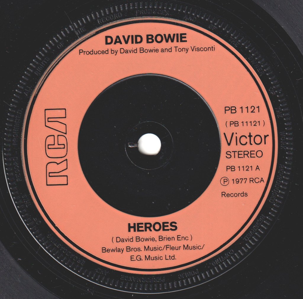 David Bowie - Heroes - 7 Inch