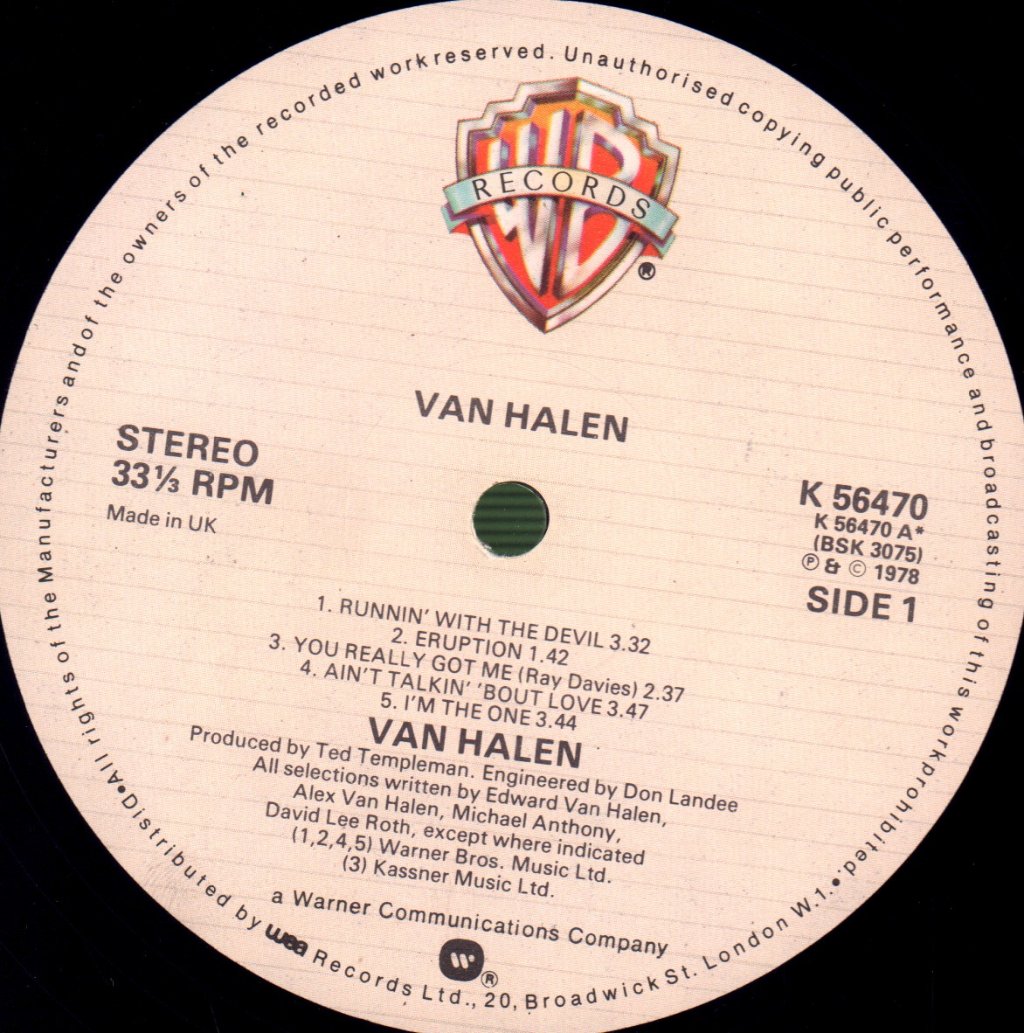 Van Halen - Van Halen - Lp