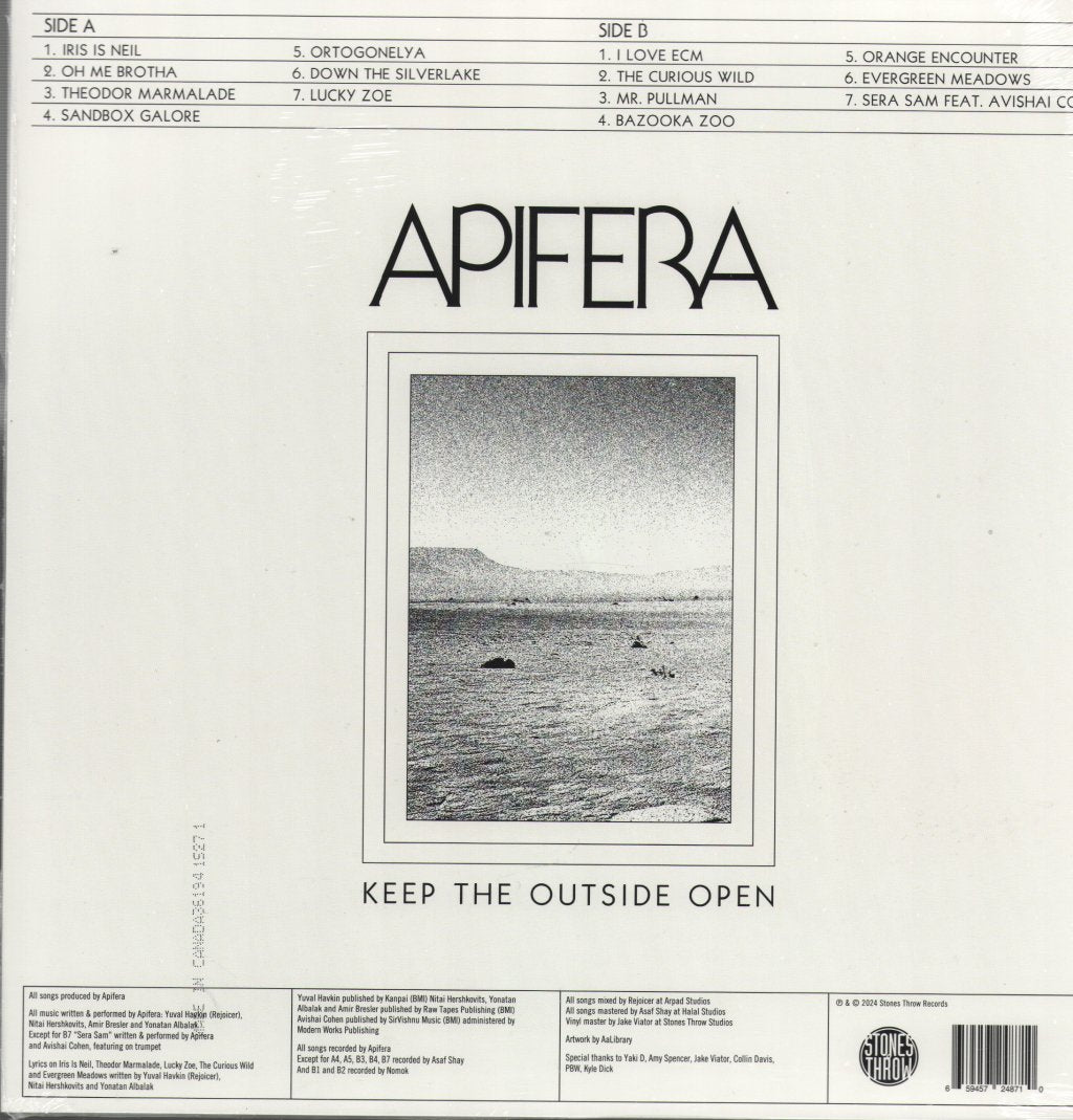 Apifera - Keep the Outside Open - Lp