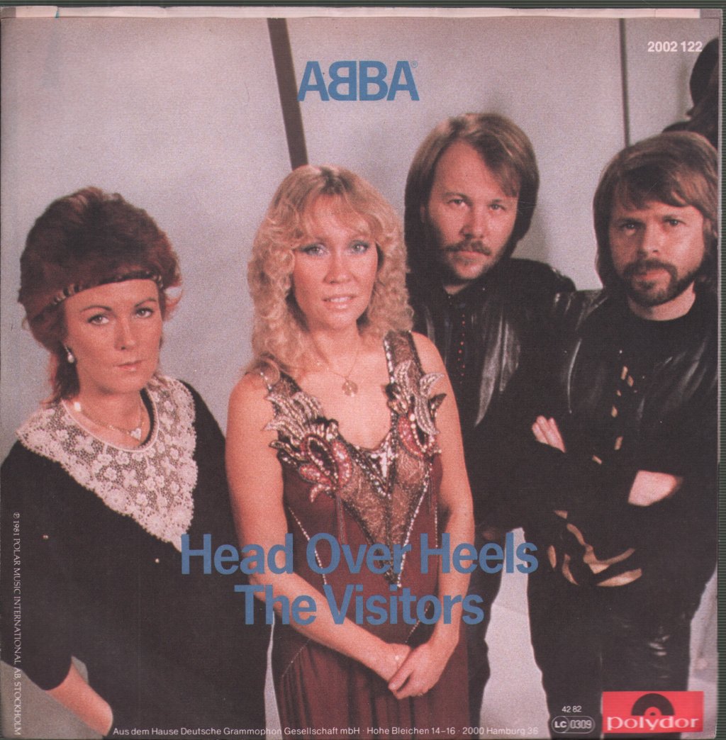 ABBA - Head Over Heels - 7 Inch
