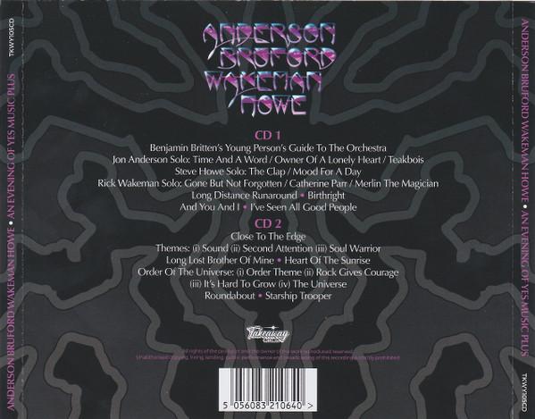 Anderson Bruford Wakeman Howe - An Evening Of Yes Music Plus - Box Set