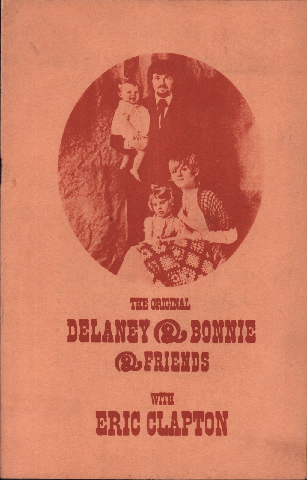 delaney and bonnie / eric clapton / p.p. arnold / ashton gardner and dyke - british tour 1969 - Tour Programme