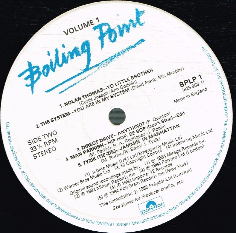 Various Artists - Boiling Point Volume 1 - Lp