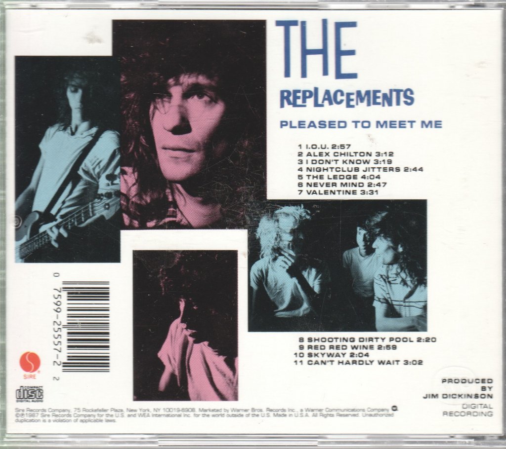 Replacements - Pleased To Meet Me - Cd