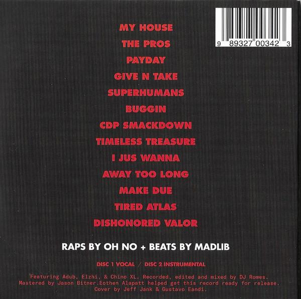 Professionals (Madlib) - Professionals - Double Cd