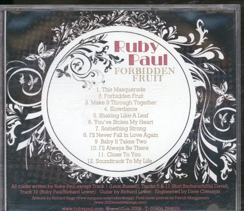 Ruby Paul - Forbidden Fruit - Cdr