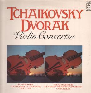 Ulf Hoelscher / New Philharmonia Orchestra / Okko Kamu - Tchaikovsky / Dvorak - Violin Concertos - Lp