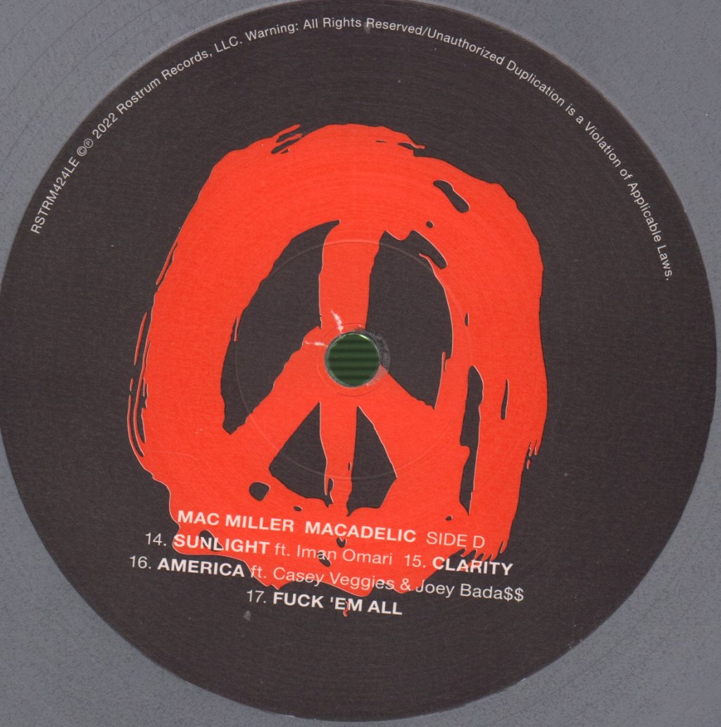 Mac Miller - Macadelic - Double Lp