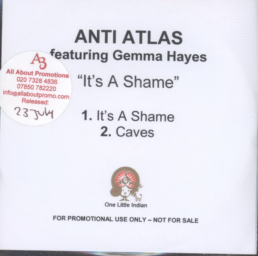 Anti Atlas - It's A Shame - Cdr