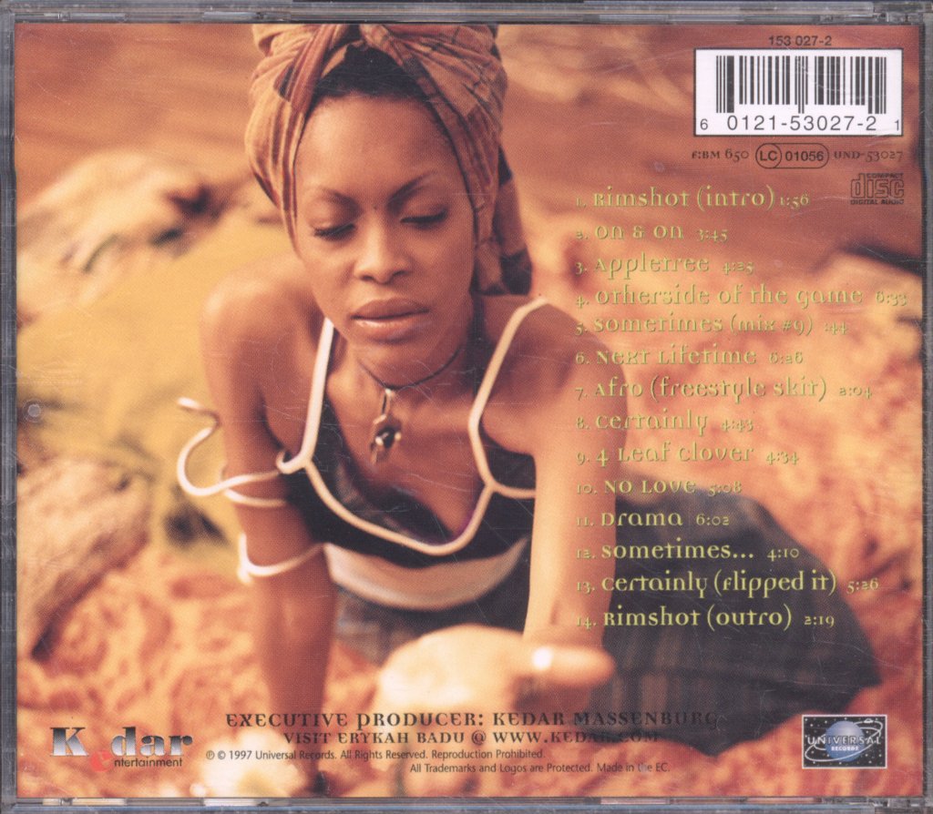 Erykah Badu - Baduizm - Cd